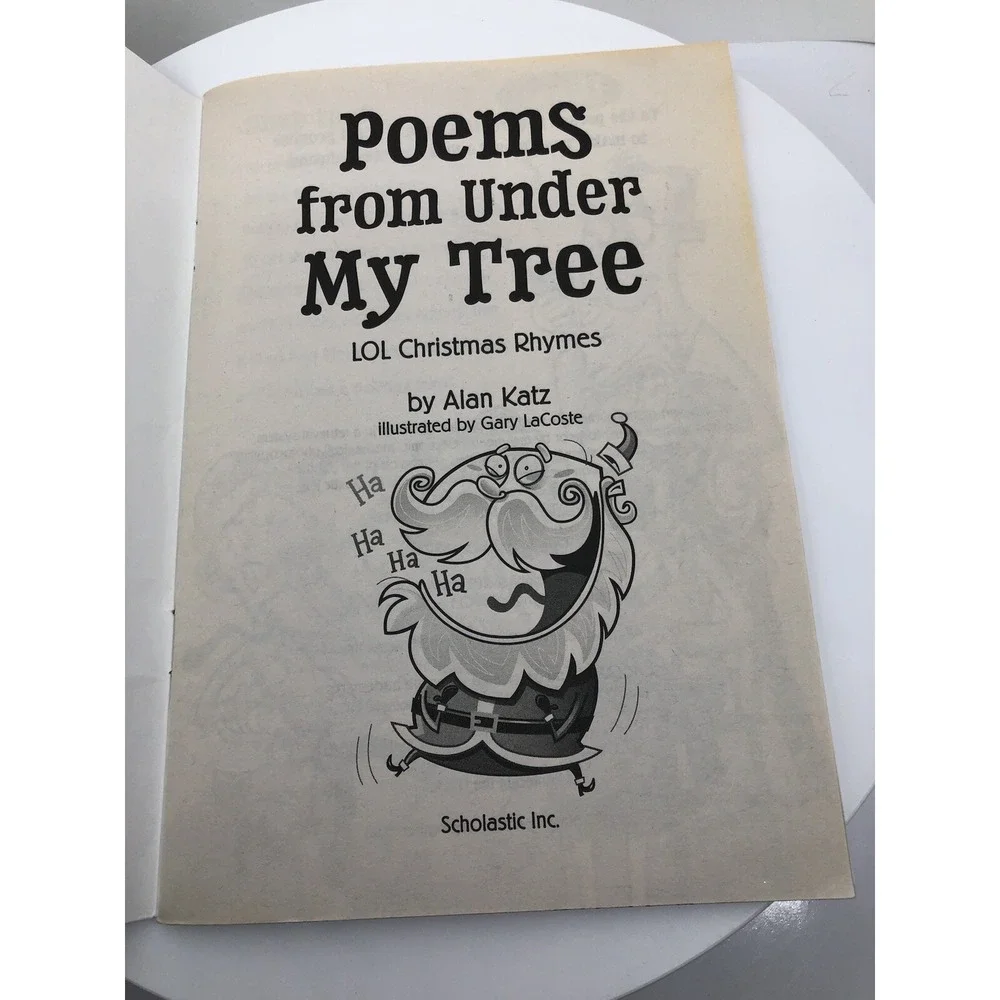 Poems from under My Tree : LOL Christmas Rhymes by Alan Katz Stocking Stuffer‎